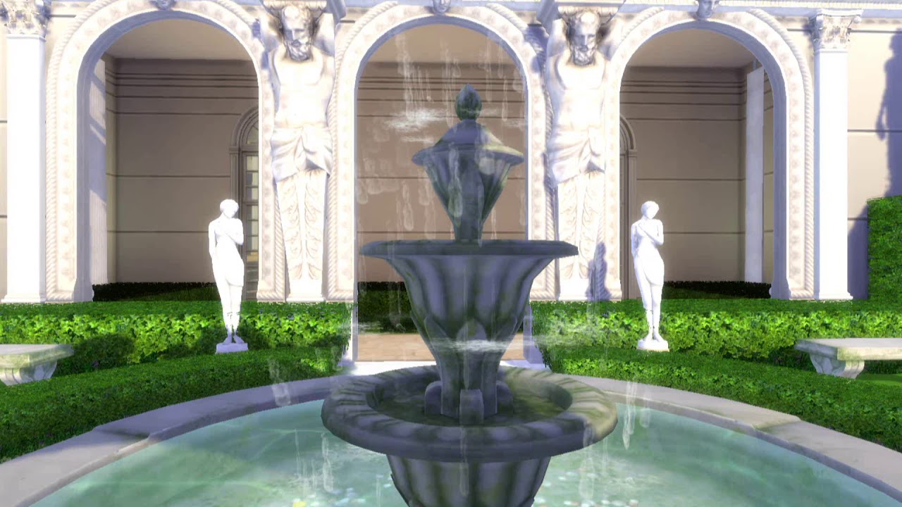 BIG WHITE PALACE | Luxury Interior | CC | THE SIMS 4 | House tour | PART 2