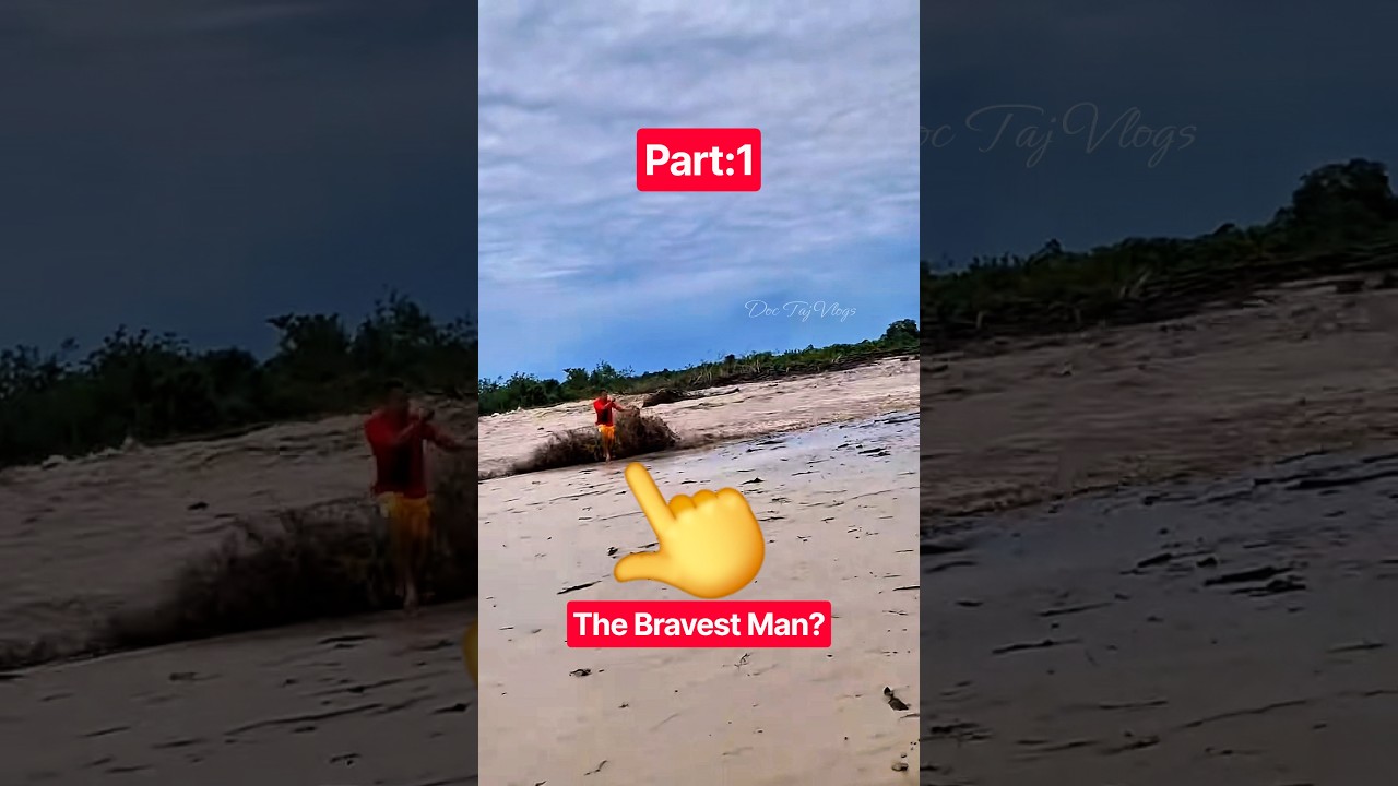 Is he a brave man or stupid man? || Rasuwa Flash Flood || Nepal || Part 1