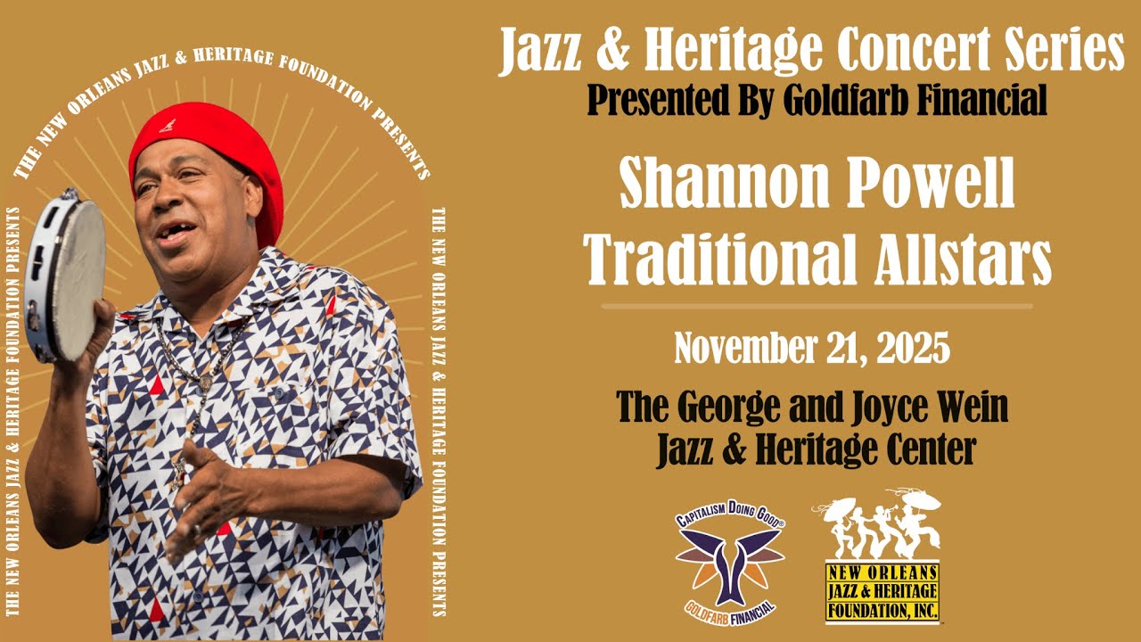 Jazz & Heritage Concerts: Shannon Powell Allstars