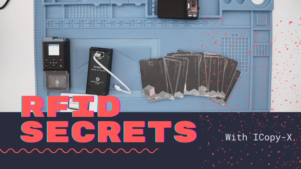 RFID secrets with ICopy-X: iClass SE, secret of tags, teardown and more