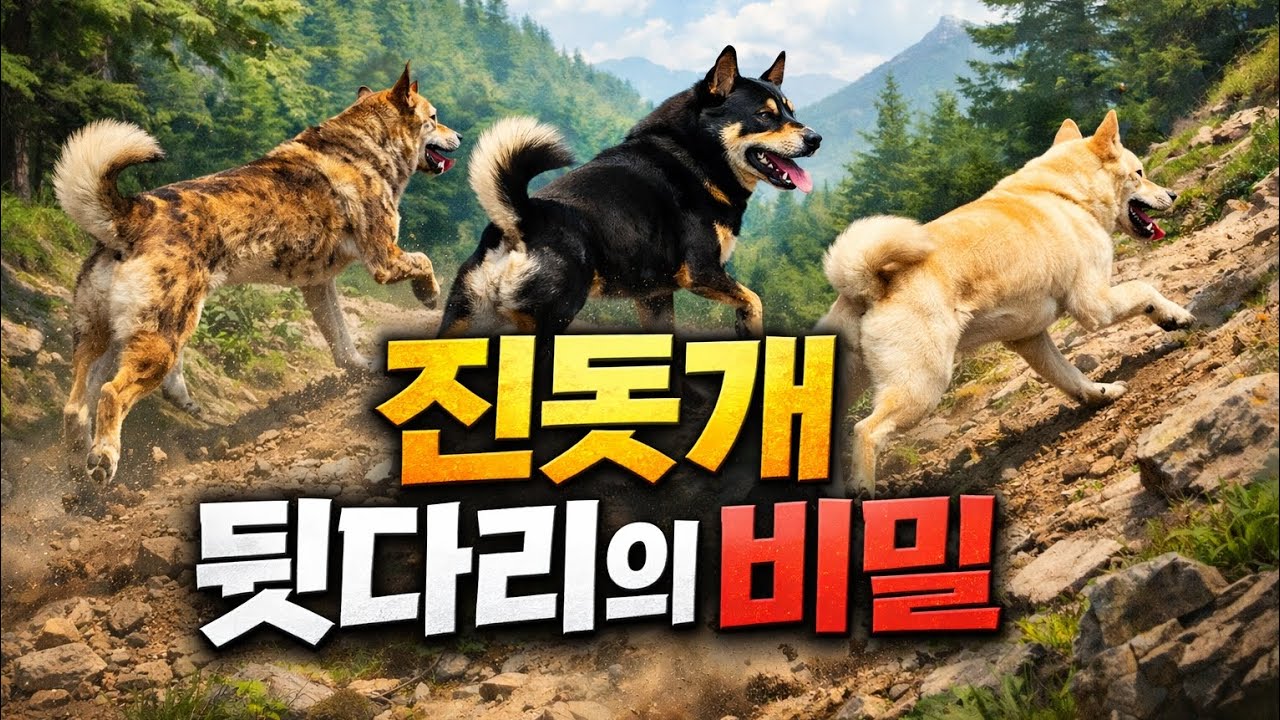 진돗개가 산으로 가야하는 이유