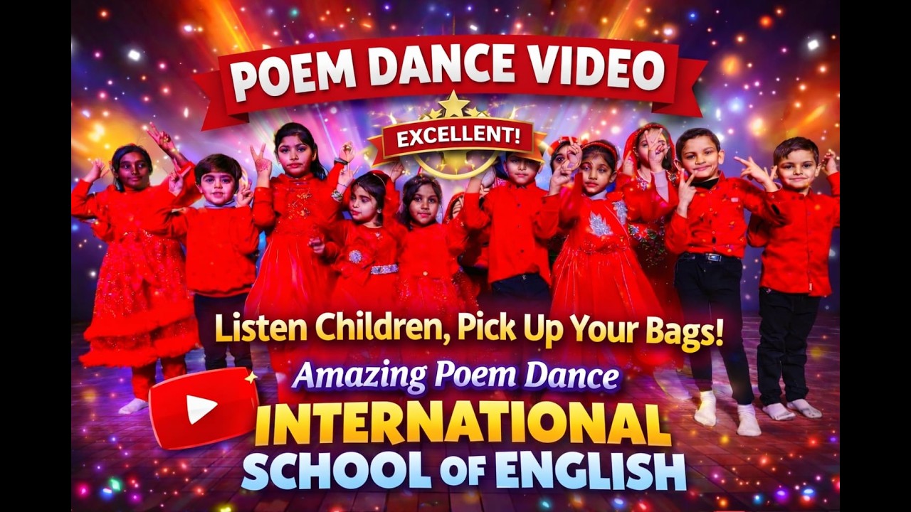 Suno Bacho Uthao Basta I Best Poem for School kids I Annual Function I International School Function