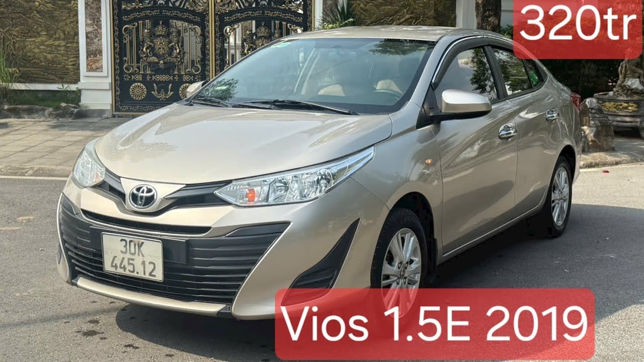 📣Toyota vios 1.5E 2019🥇 xe tư nhân, máy số, cột kèo sắt si keo chỉ zin☎️ 0982.131.636