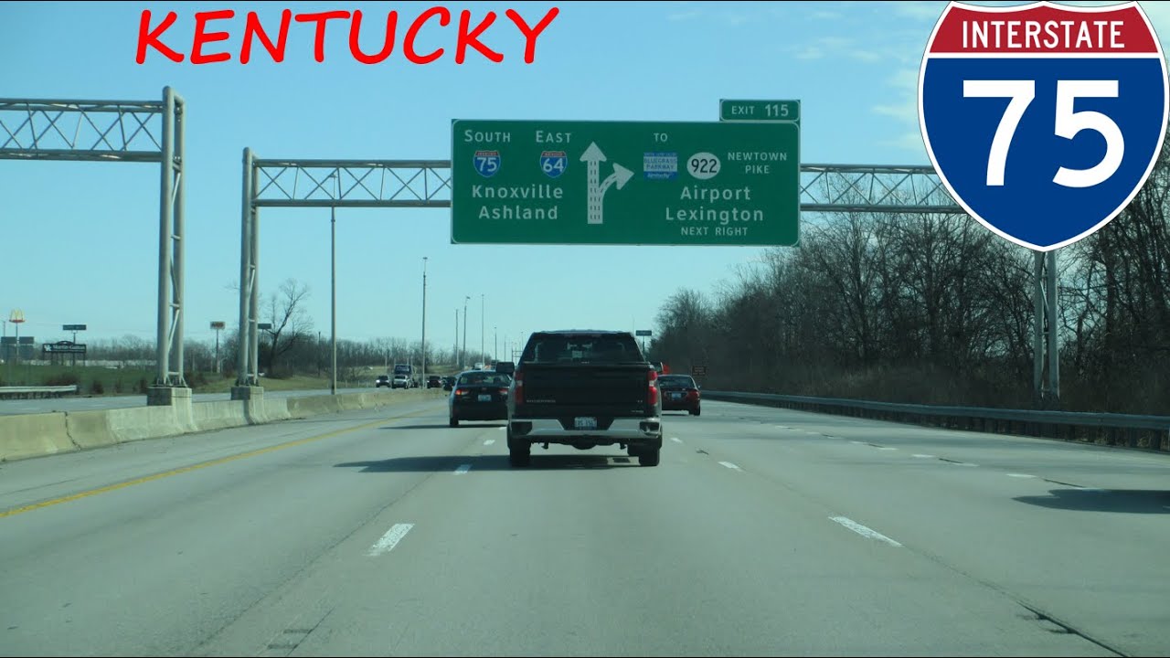 Interstate 75 - Kentucky southbound [FULL LENGTH VIDEO]