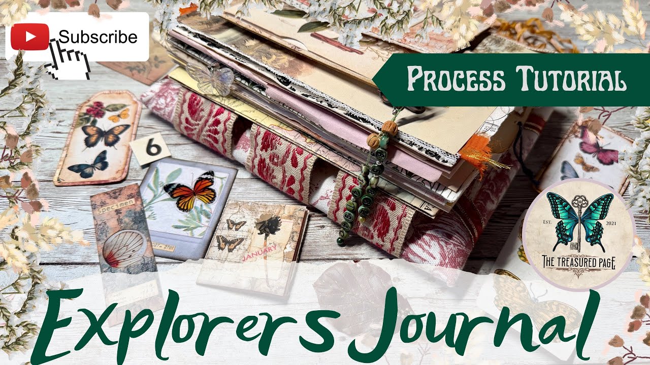 Explorer’s Trifold Junk Journal | Creative Journal Making & Junk Journal Inspiration