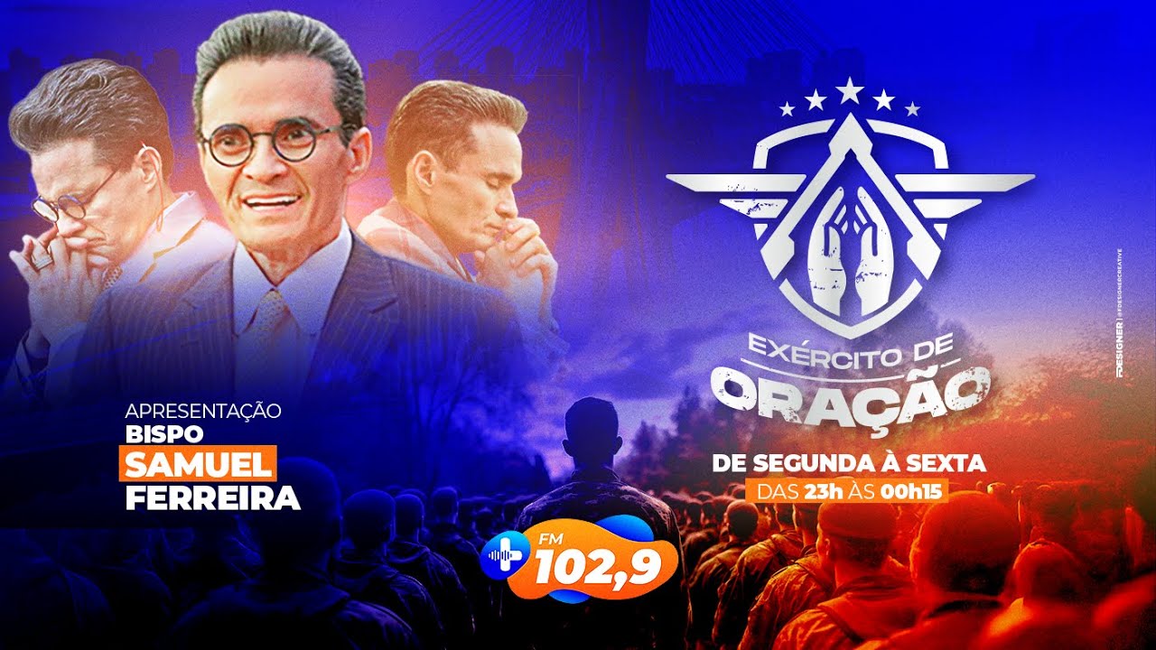 19/01/2026 - Programa Exército de Oração | Apresentação: Bp. Samuel Ferreira