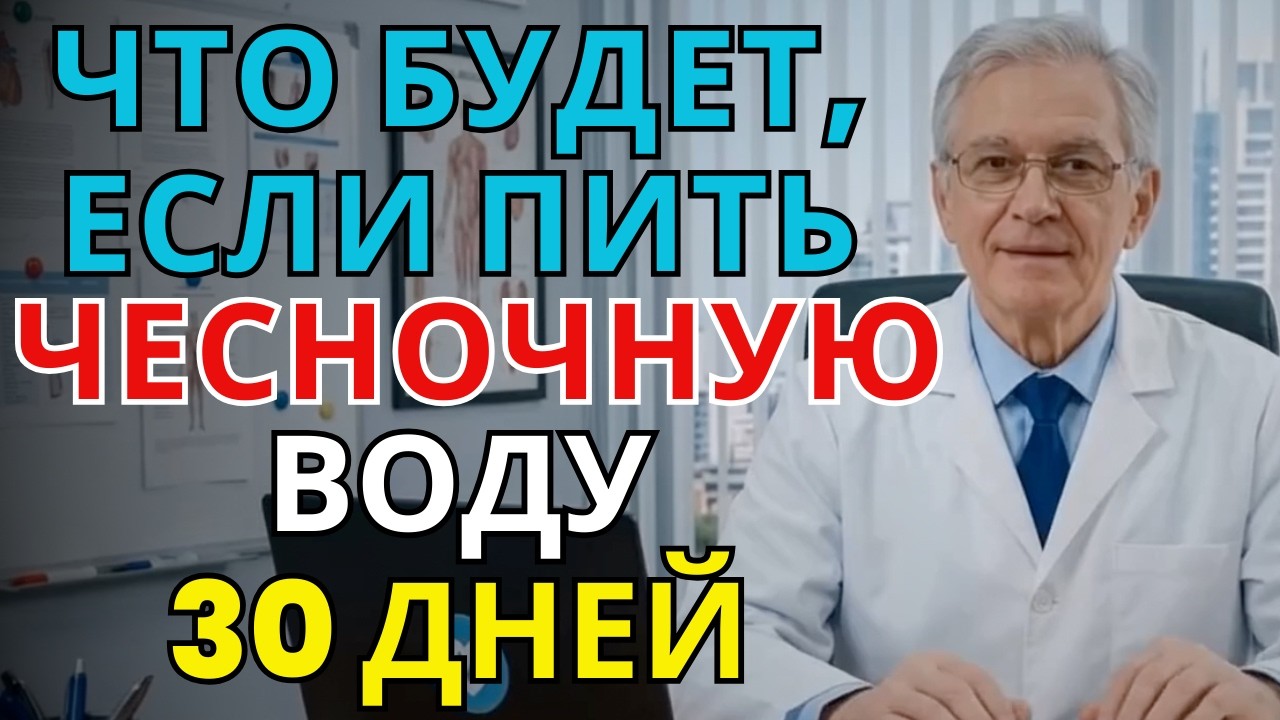 Что произойдёт, если пить чесночную воду 30 дней подряд? | ПАМЯТЬ И МОЗГ