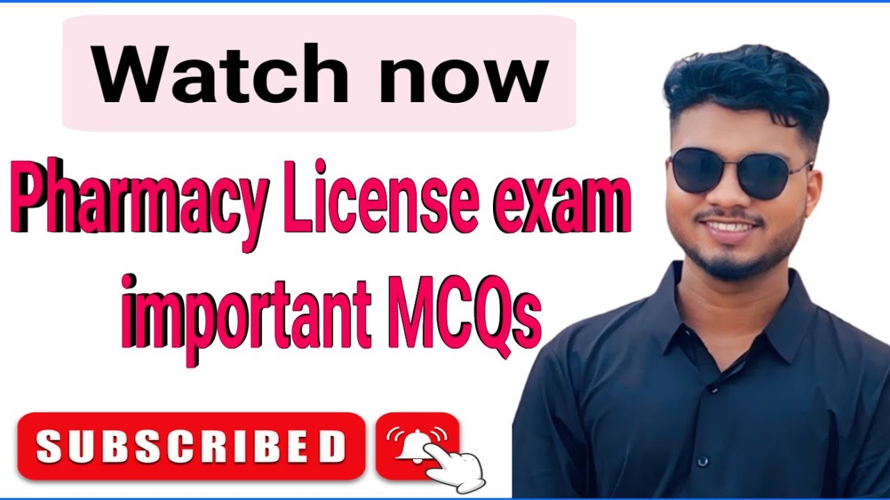 Important MCQs for pharmacy license exam and Loksewa || Pharma Plus Nepal || license exam ||Question