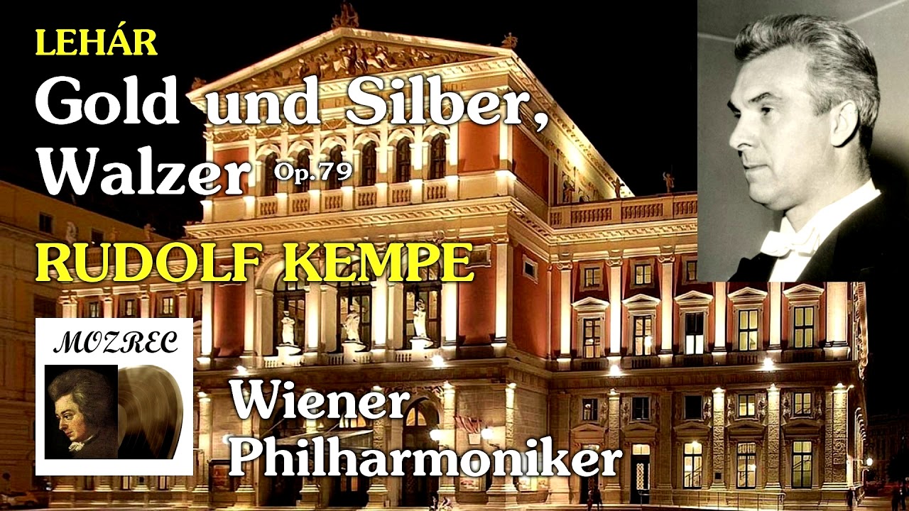 レハール Léhar: ワルツ「金と銀」Gold and Silver, Waltz/ケンペ Kempe ウィーン・フィル/レコード/高音質
