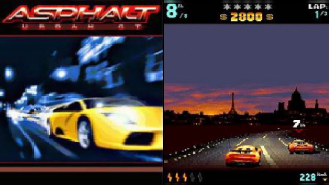 Asphalt Urban GT 1 2D - Прохождение Java/BREW/I-Mode игры