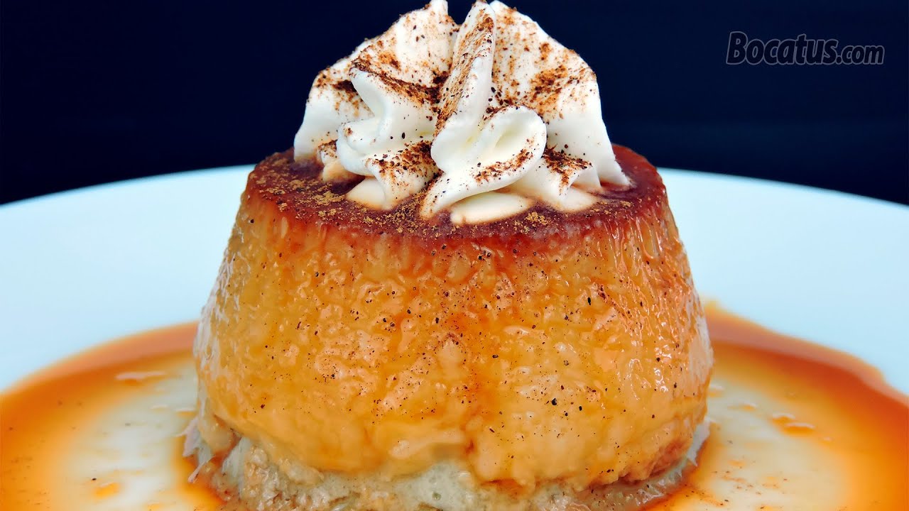Flan de Horchata