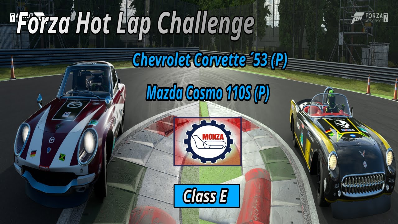 Mazda Cosmo 110S Series II (P) vs Chevrolet Corvette ´53 (P) Monza HLC !!