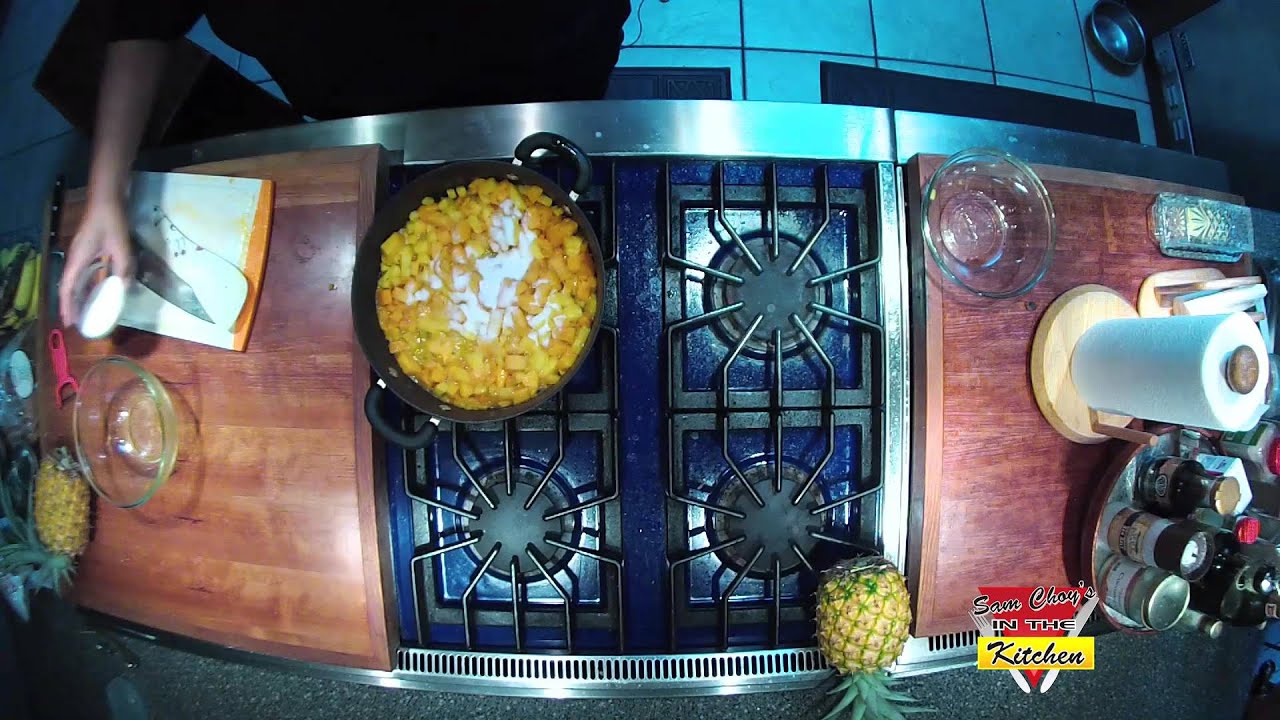 Sam Choy's IN THE KITCHEN Vignette #3 Pineapple Mango Marmalade