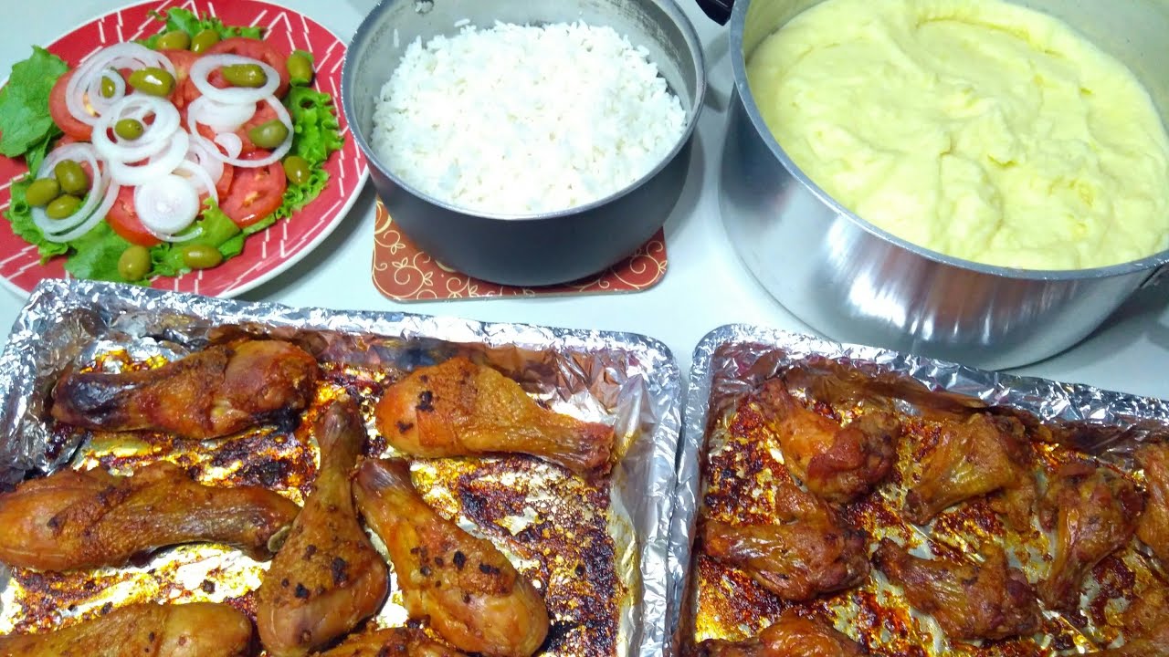 ALMOÇO COMPLETO SIMPLES, RÁPIDO E FÁCIL