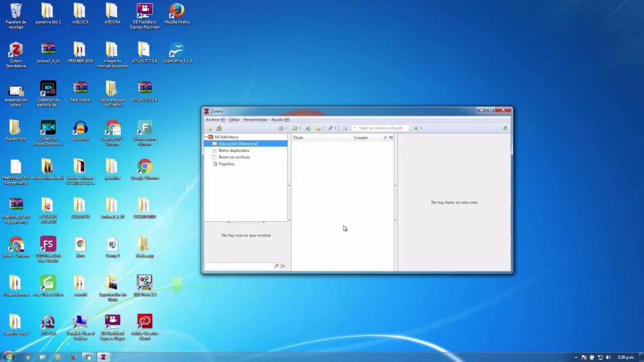 Zotero parte 2: Instalación y uso | Clase Gestores de Referencias Bibliográficas.