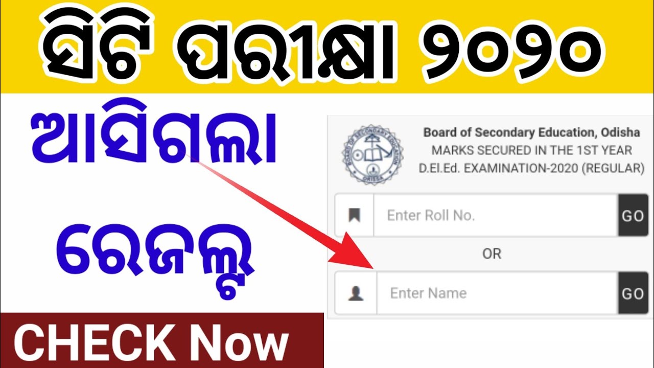 CT,D.El.Ed Exam Result Published,Ct 1st Year & 2nd Year Results published Today