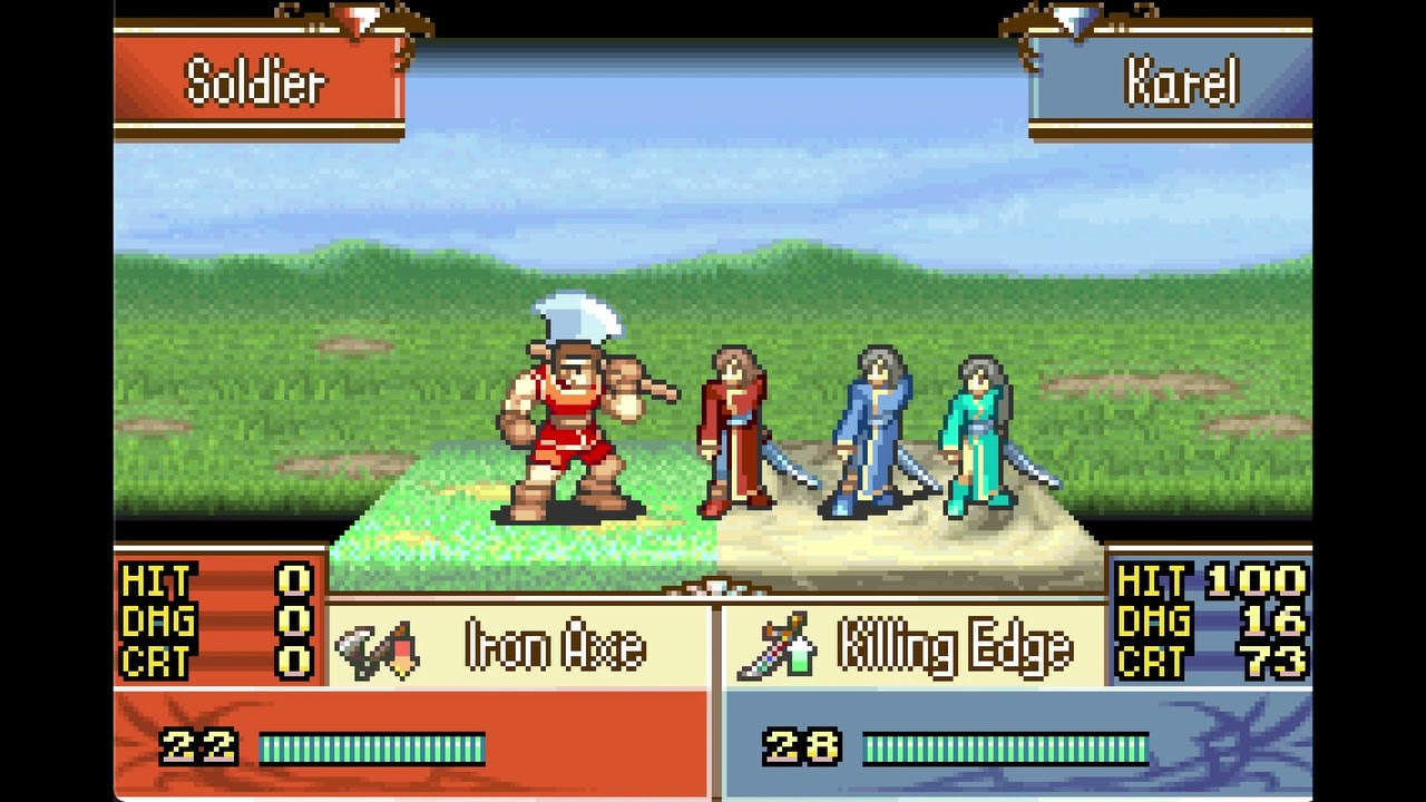Fire Emblem Custom Triangle Attack Compilation