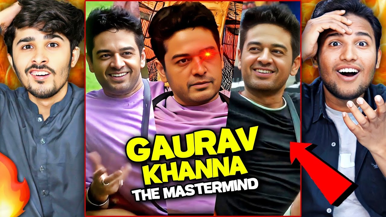 Gourav Khanna Trending Edits + Moments Reaction | Mastermind Of The House | V2fun HItz