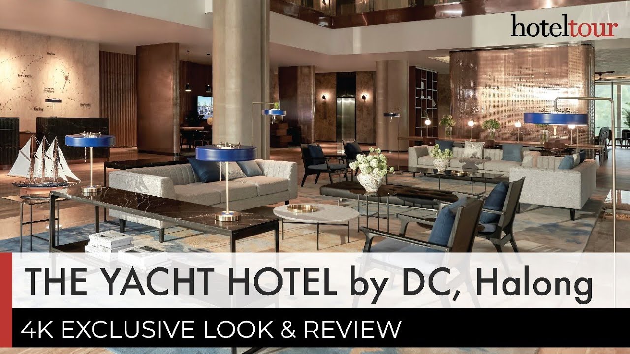 The Yacht Hotel by DC, Halong - Khách sạn 5* lấy cảm hứng từ cánh buồm -4K Hotel Tour & Review[2024]
