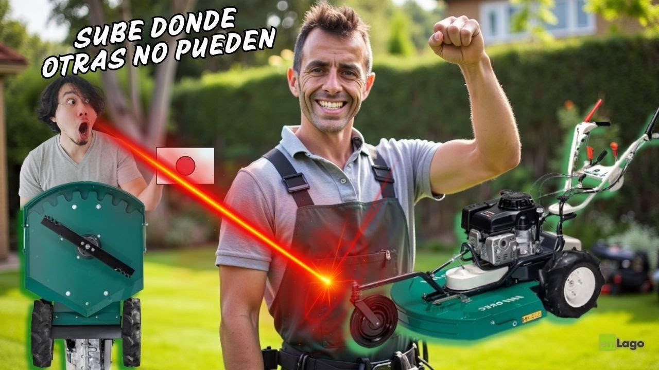 Desbrozadora de ruedas OREC SH71H W 9CV Honda