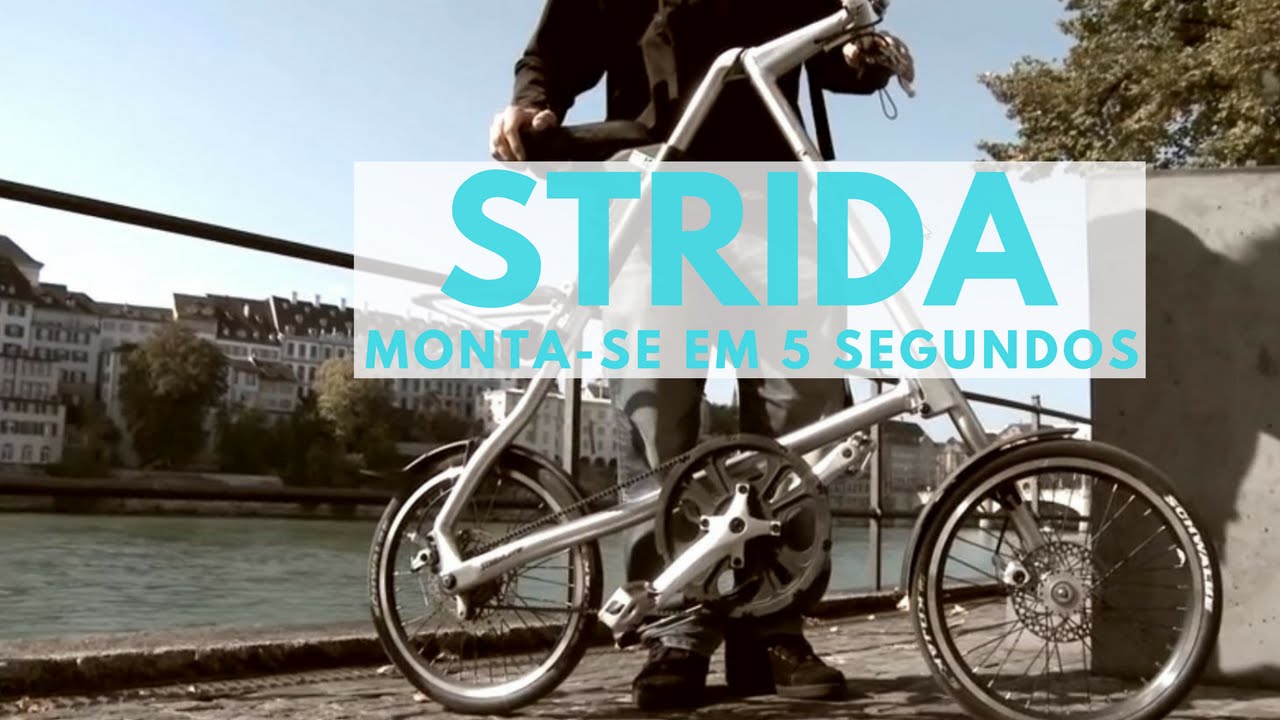 Strida - A bicicleta desmontável em 5 segundos