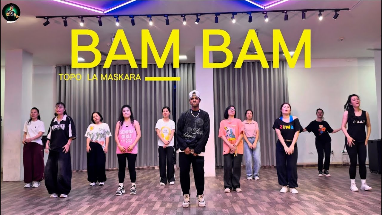 Bam Bam | Topo La Maskara | Zumba Dance Fitness Choreography Zumba Workout Dancefit Zinpawan 