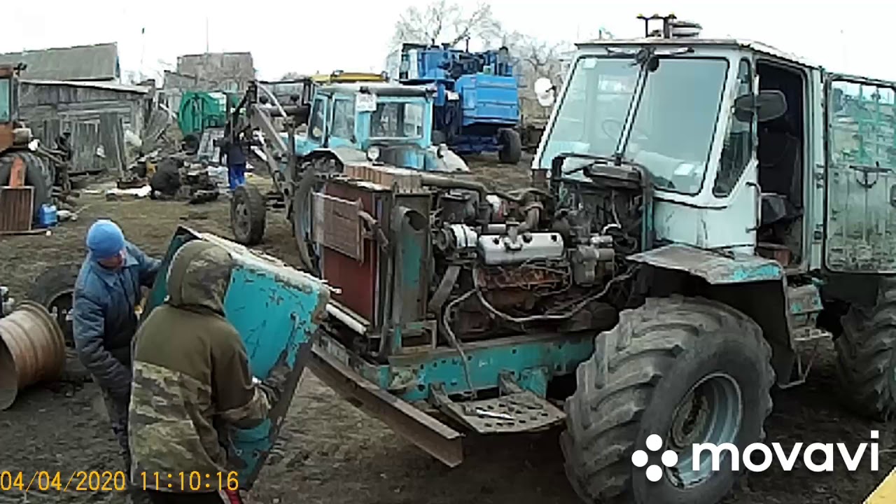 Ремонт Т-150 Сняли КПП
