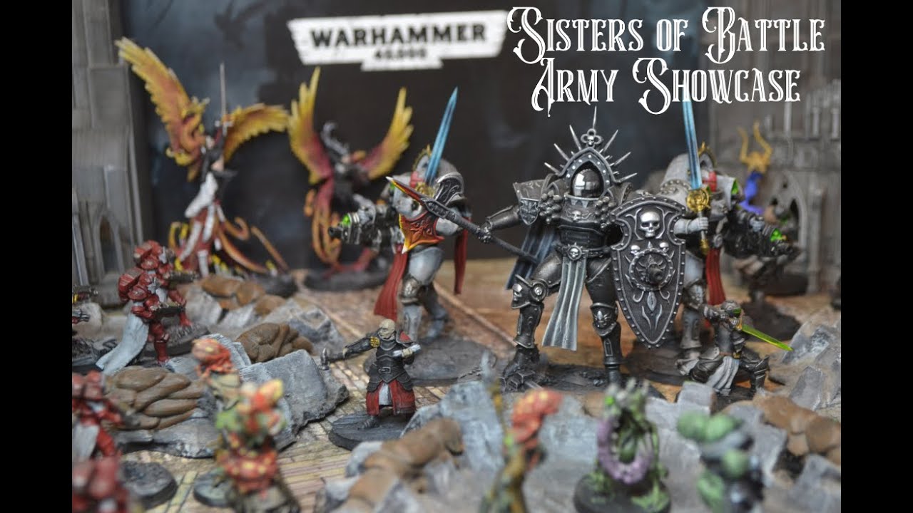Warhammer 40k Sisters of Battle Army Showcase