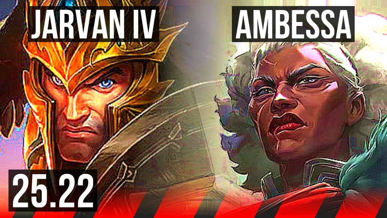 JARVAN IV vs AMBESSA (TOP) | 6/4/17 | KR Master | 25.22