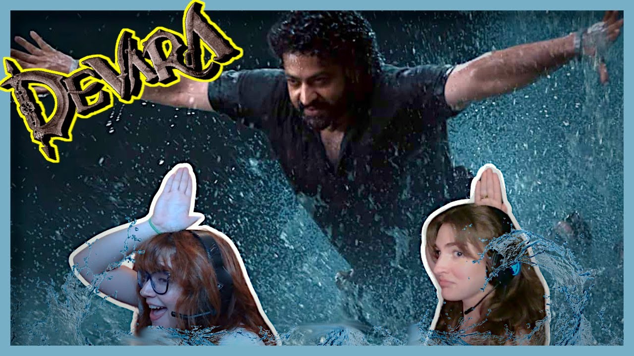American Girls REACT to DEVARA| Trailer REACTION | NTR | Saif Ali Khan | Janhvi | Anirudh