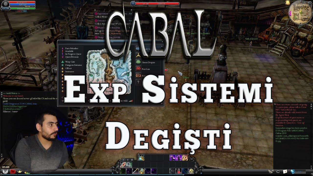 Cabal'da Degişen Exp Sistemi | Cabal Online Türkçe BÖLÜM 98