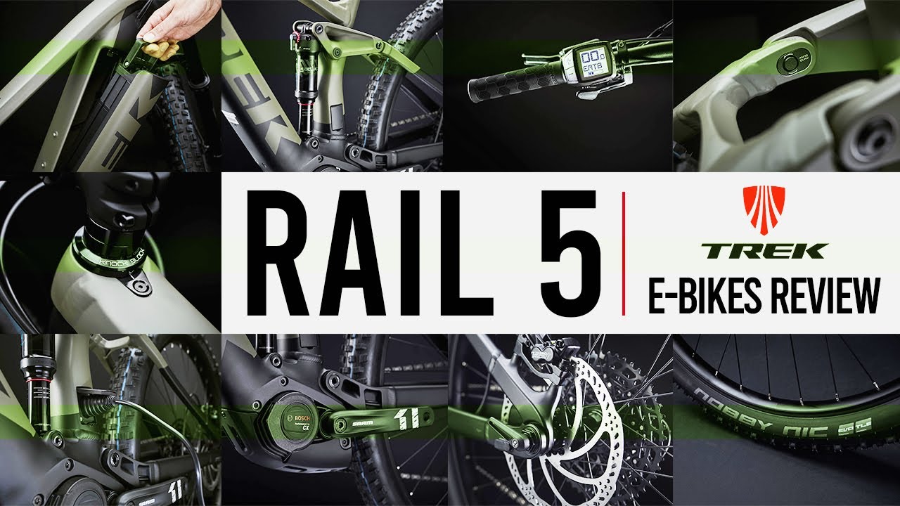 Review Trek Rail 5 II E-Bike - You'll Love This New Electric Mountain Bike