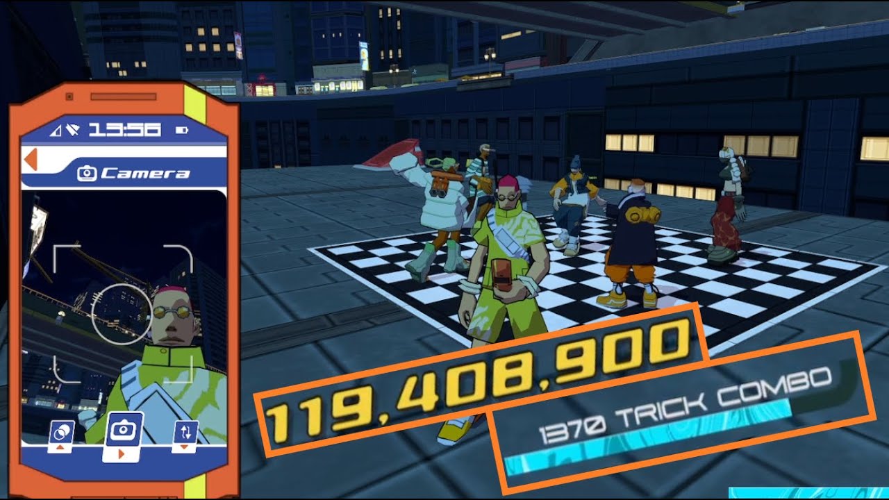 Bomb Rush Cyberfunk Combo | Mataan 100% Tricked | 119 Million | 1370 Trick High Score