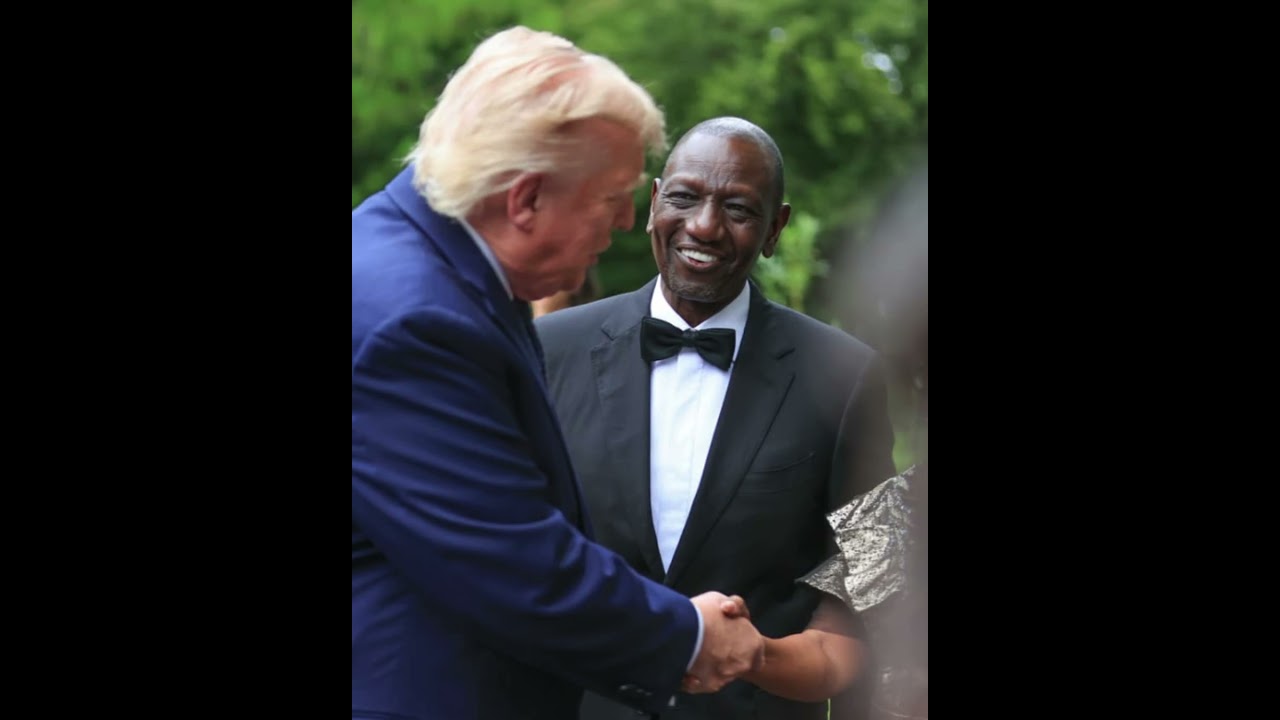President Ruto introduces Rachel Ruto to President Trump at the G7 Summit