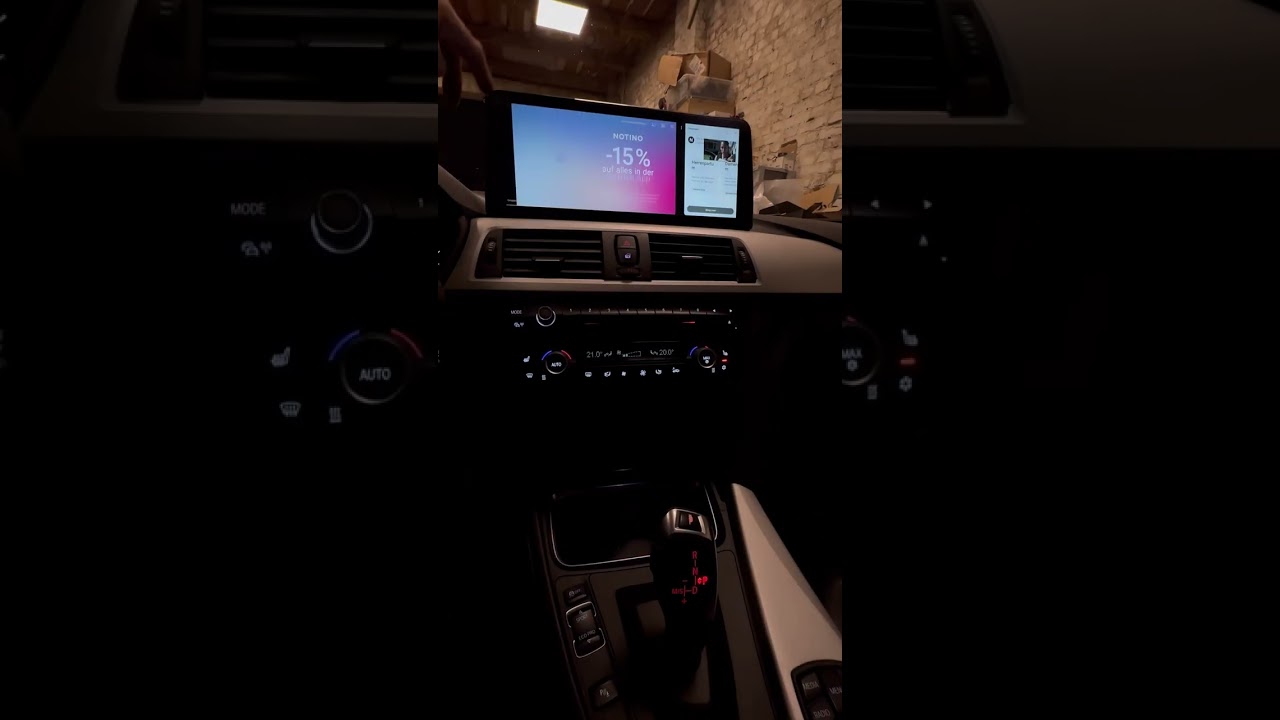 BMW F30 Android 13 Zoll inkl led Umbau 💪💪💪+436805031487 Bms Elektrik Hirm