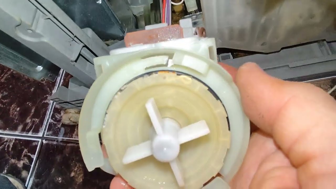 Beko mașină de spălat vase, înlocuire pompa de apa / dishwasher water pump replacement