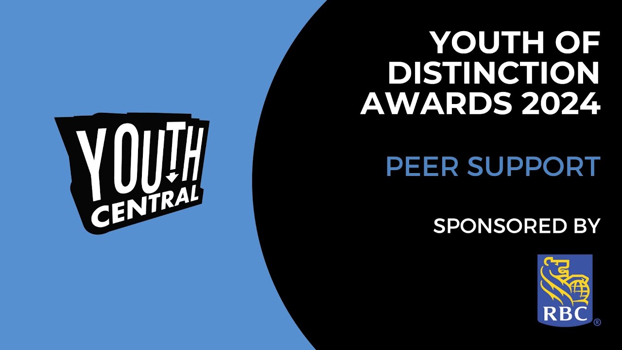 Youth of Distinction Awards 2024 Peer Support Award