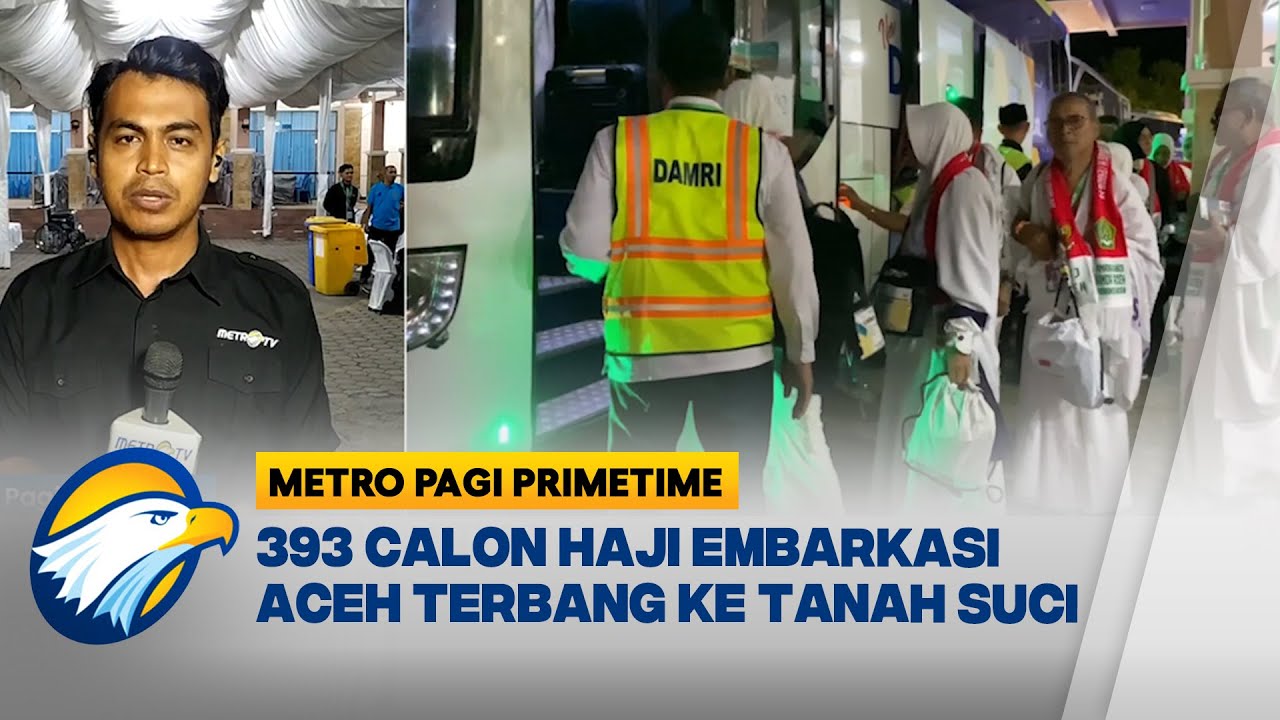 Selamat Jalan Tamu Allah, 393 Calon Haji Embarkasi Aceh Terbang ke Tanah Suci