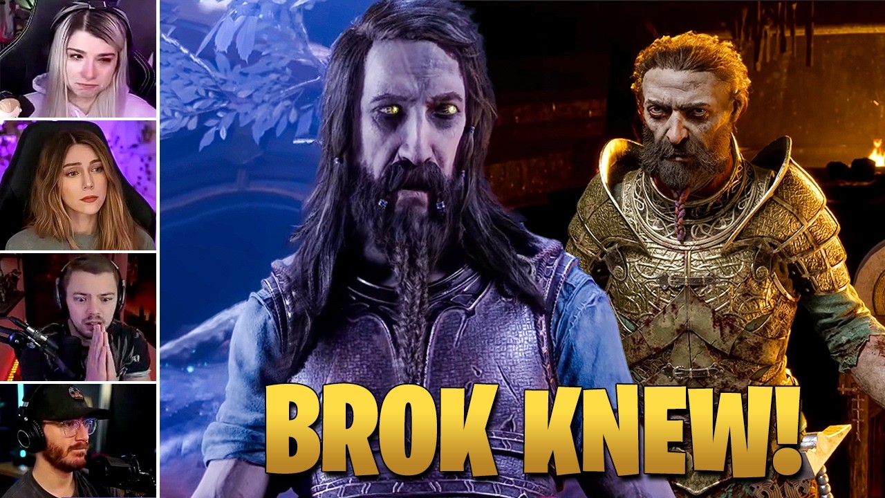 Brok's Death, God of War Ragnarök Reaction