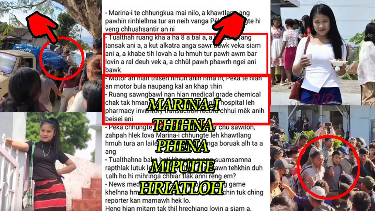 MARINA-I THIHNA PHENA MIPUITE HRIATLOH A PUI REM REM KHAWP MAI🔥🔥 [REACTION]