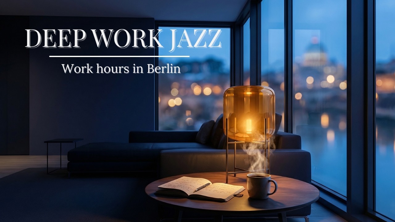 2 Hours Deep Focus Jazz | 2 Hours of Smooth Instrumental Music for Work, Study & Productivity