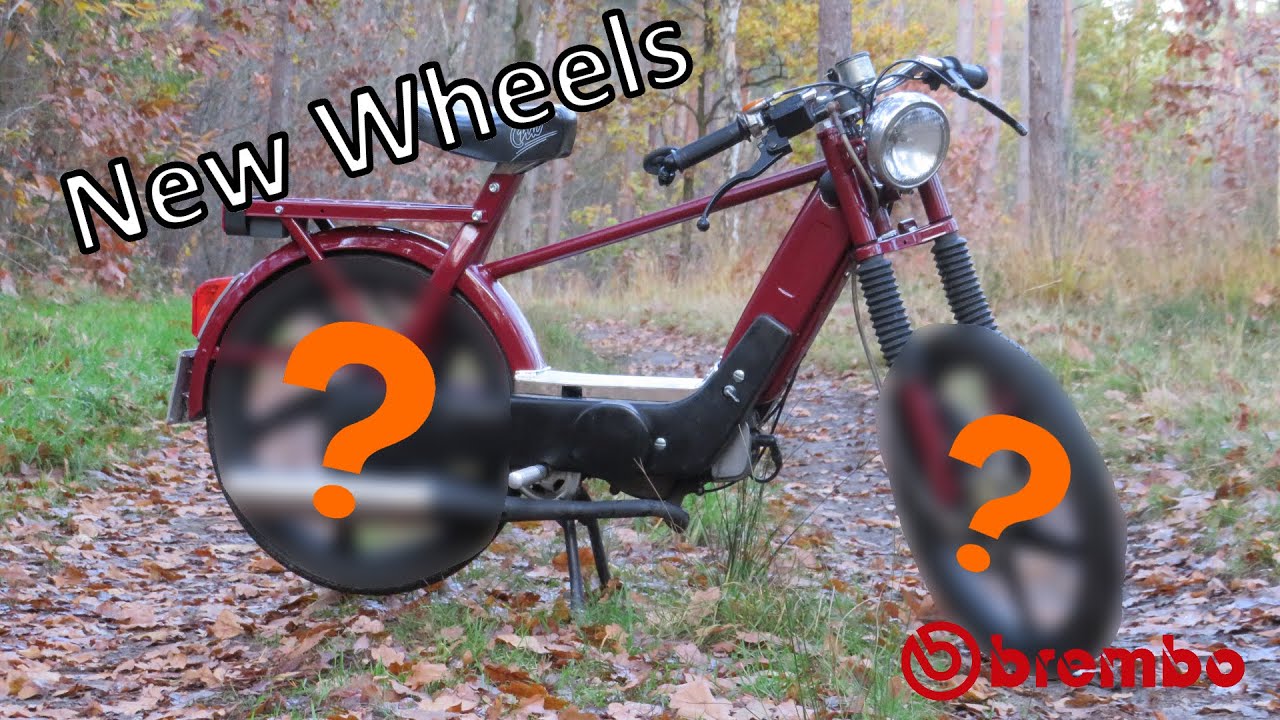 New Wheels, Disc Brake | Vespa Ciao Build #12