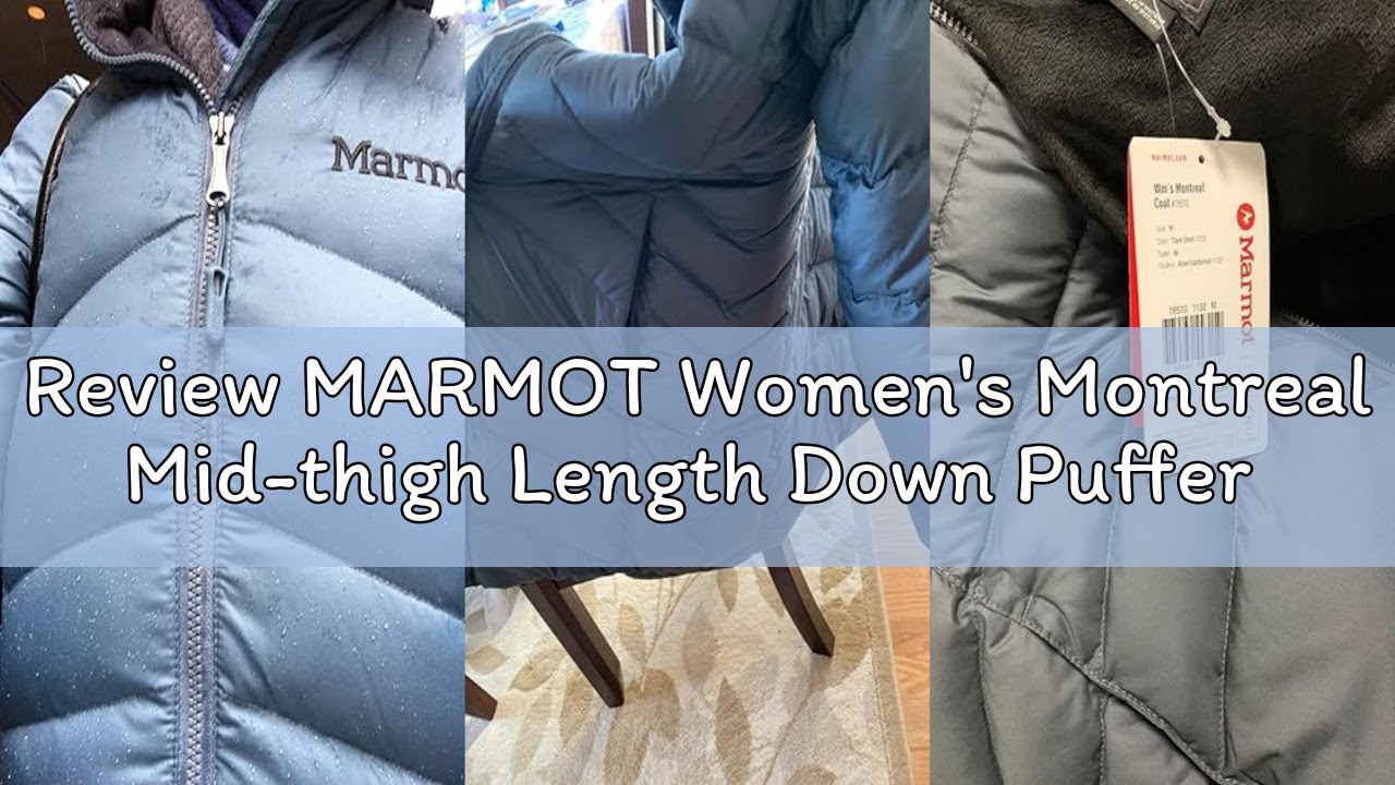 Review MARMOT Women's Montreal Mid-thigh Length Down Puffer Jacket