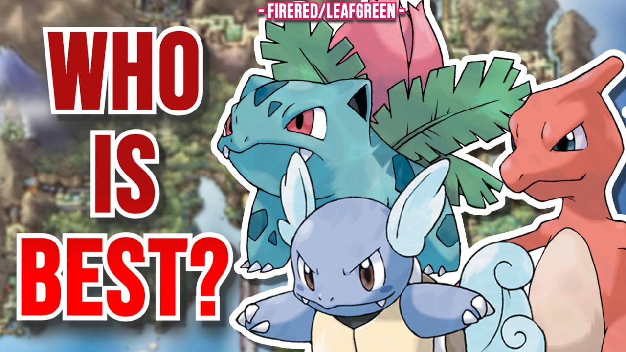 Ivysaur VS Charmeleon VS Wartortle! Pokemon Fire Red Solo Challenge!
