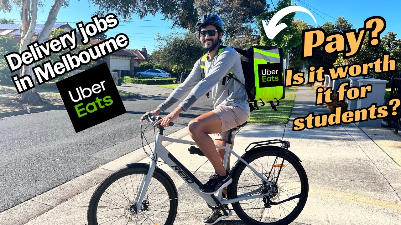 UBER EATS ON BICYCLE IN AUSTRALIA | INTERNATIONAL STUDENT