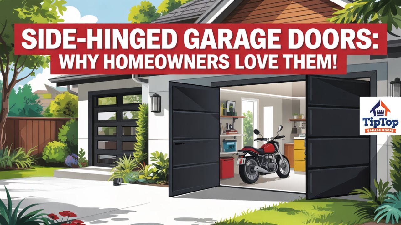 Top Reasons Homeowners Are Choosing Side-Hinged Doors | Tip Top Garage Door Charlotte