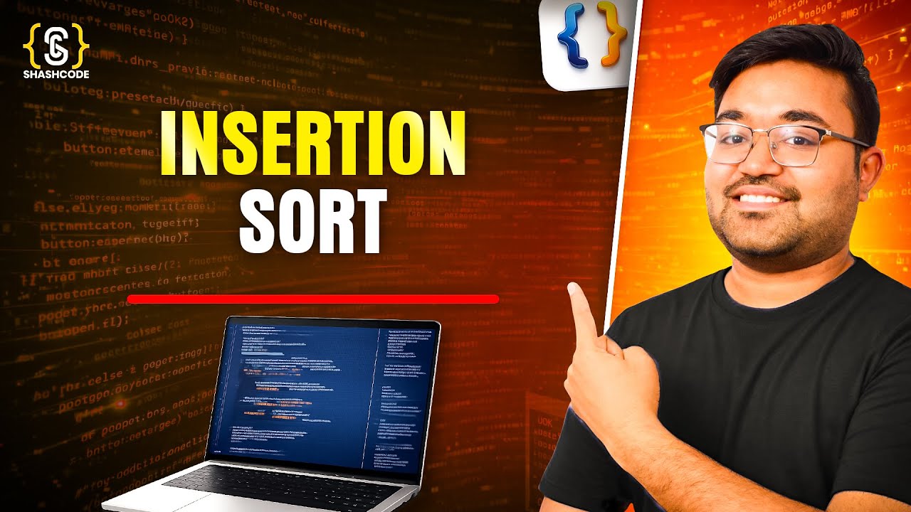 Insertion Sort Algorithms | Java plus DSA Placement | FAANG