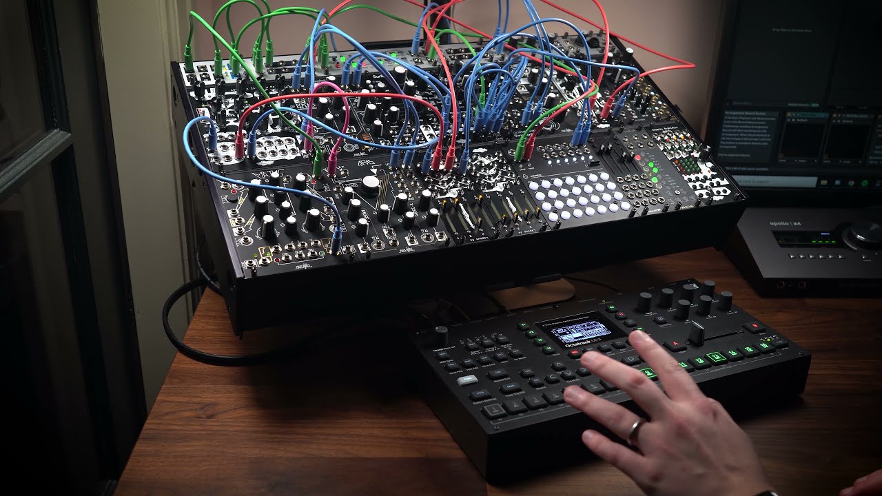 How I sample my modular stuff on my Octatrack