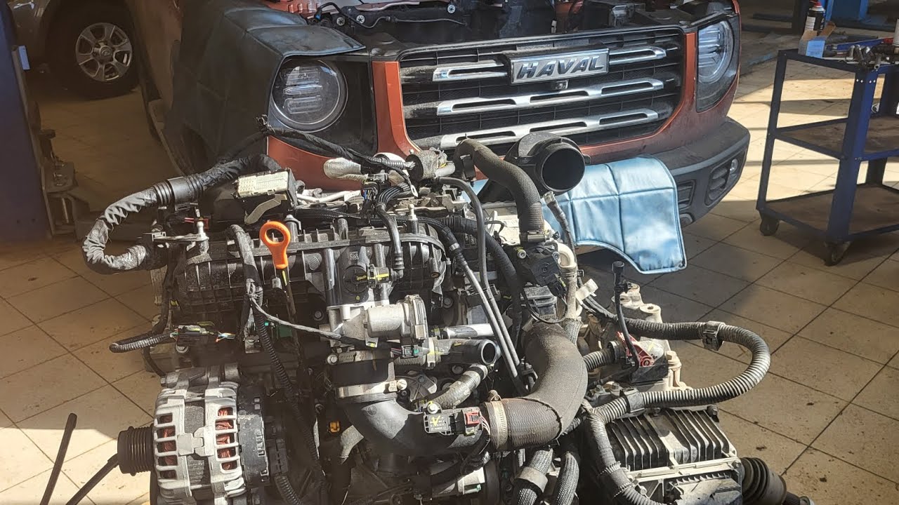 Haval Dargo 2.0 Жор масла. Снятие мотора. Метки ГРМ.