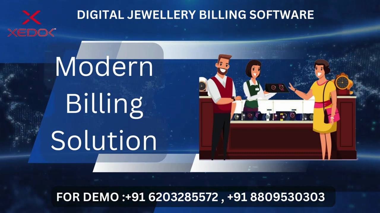 Jewellery Billing & Inventory Software for Retail Shops | GST Ready ERPbest video | XEDOK software